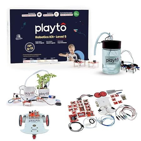 Playto Labs Robotics Kit Level 5