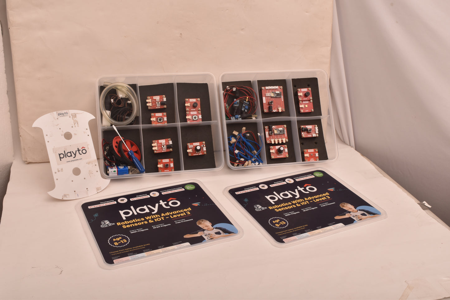 Playto Labs Robotics kit Level 3